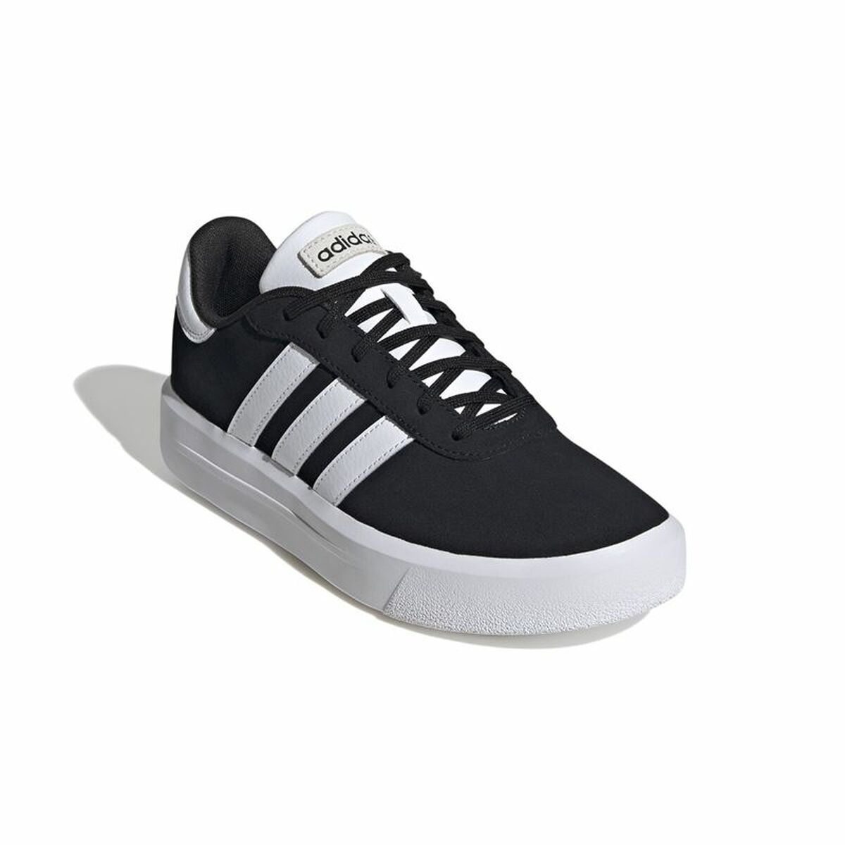 Zapatillas Deportivas Mujer Adidas Court Platform Suede Negro