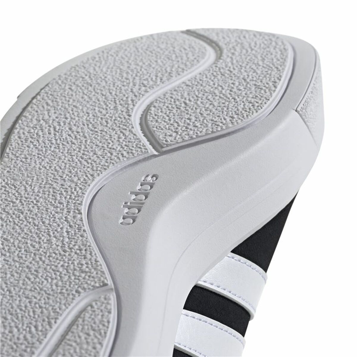 Zapatillas Deportivas Mujer Adidas Court Platform Suede Negro