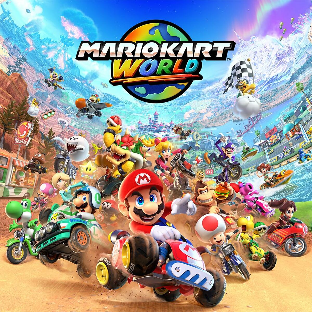 Nintendo Switch 2 Nintendo 10015920 Negro Mario Kart World