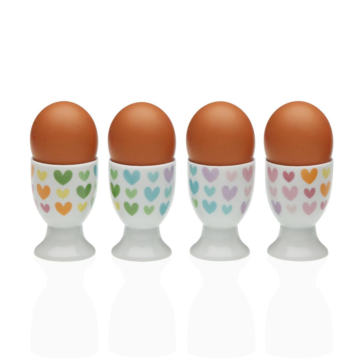 Set de Cuencos Versa Porcelana 4,5 x 6,5 x 4,5 cm 4 Piezas