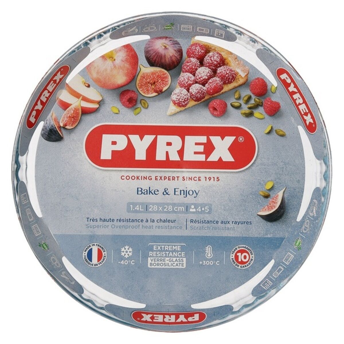 Molde para Tartas Pyrex 1040902 Transparente