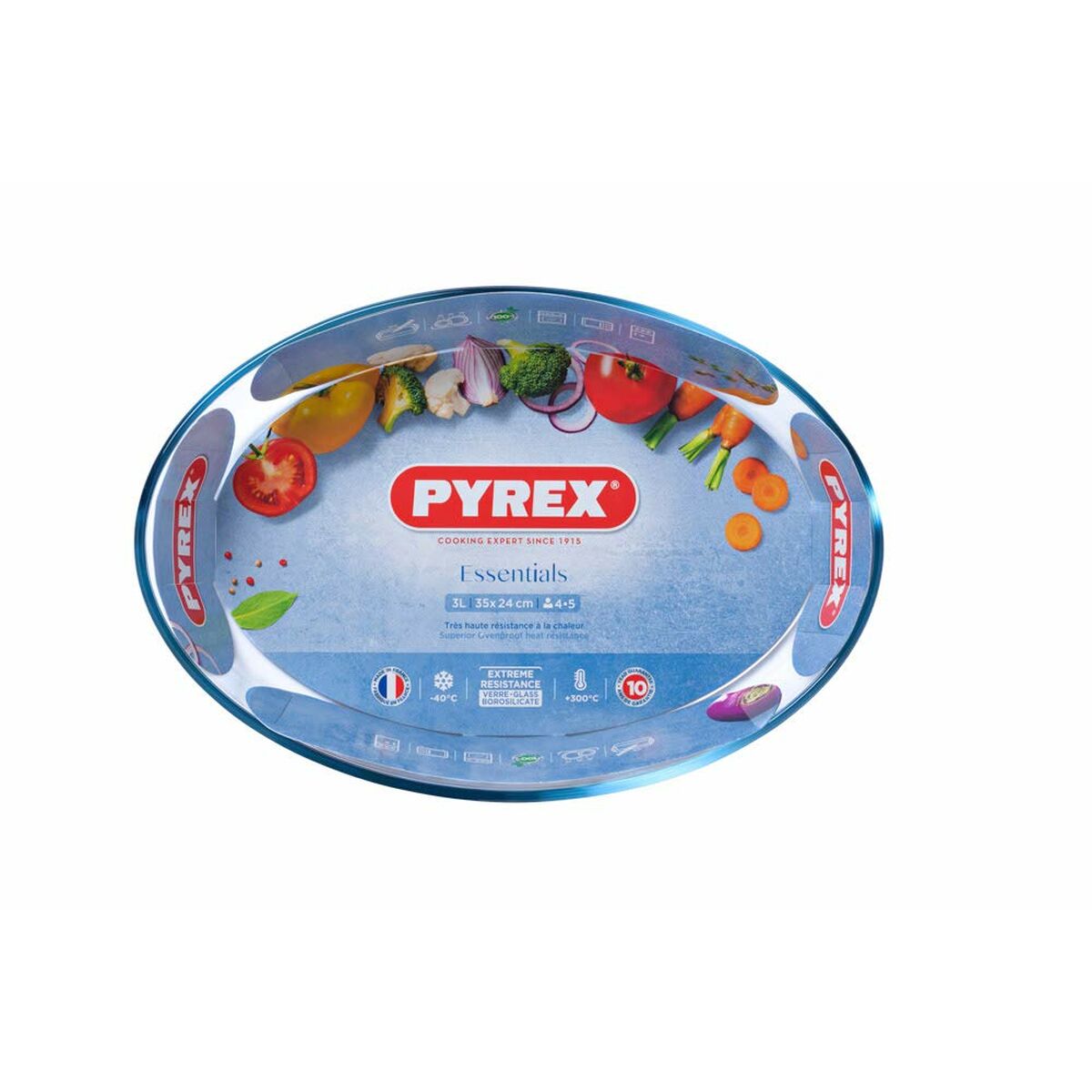 Fuente para Horno Pyrex 346B000 Metal