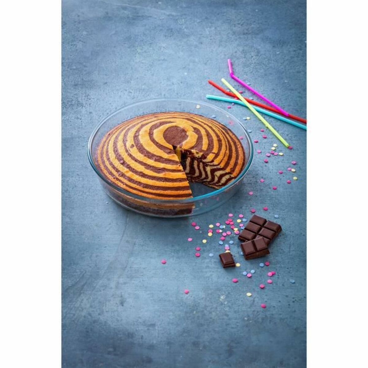 Molde para Tartas Pyrex Classic Vidrio Ø 26 cm Transparente