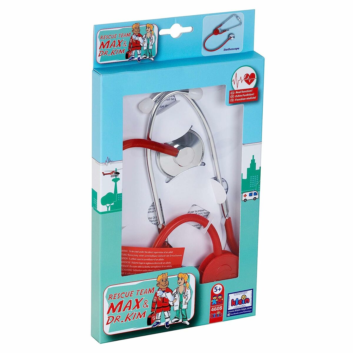 Maletín Médico de Juguete con Accesorios Klein Stethoscope