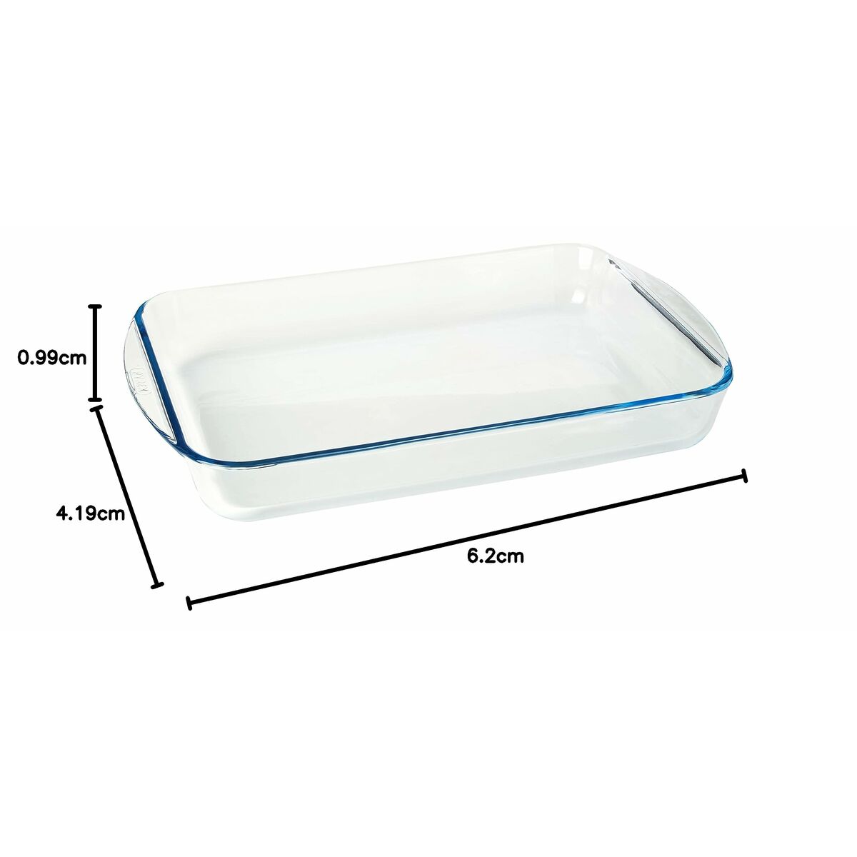 Fuente para Horno Pyrex Classic Transparente Vidrio