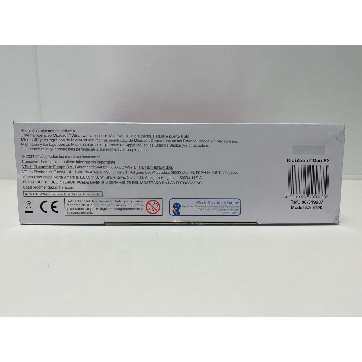 Cámara de fotos infantil Vtech 80-519987-022