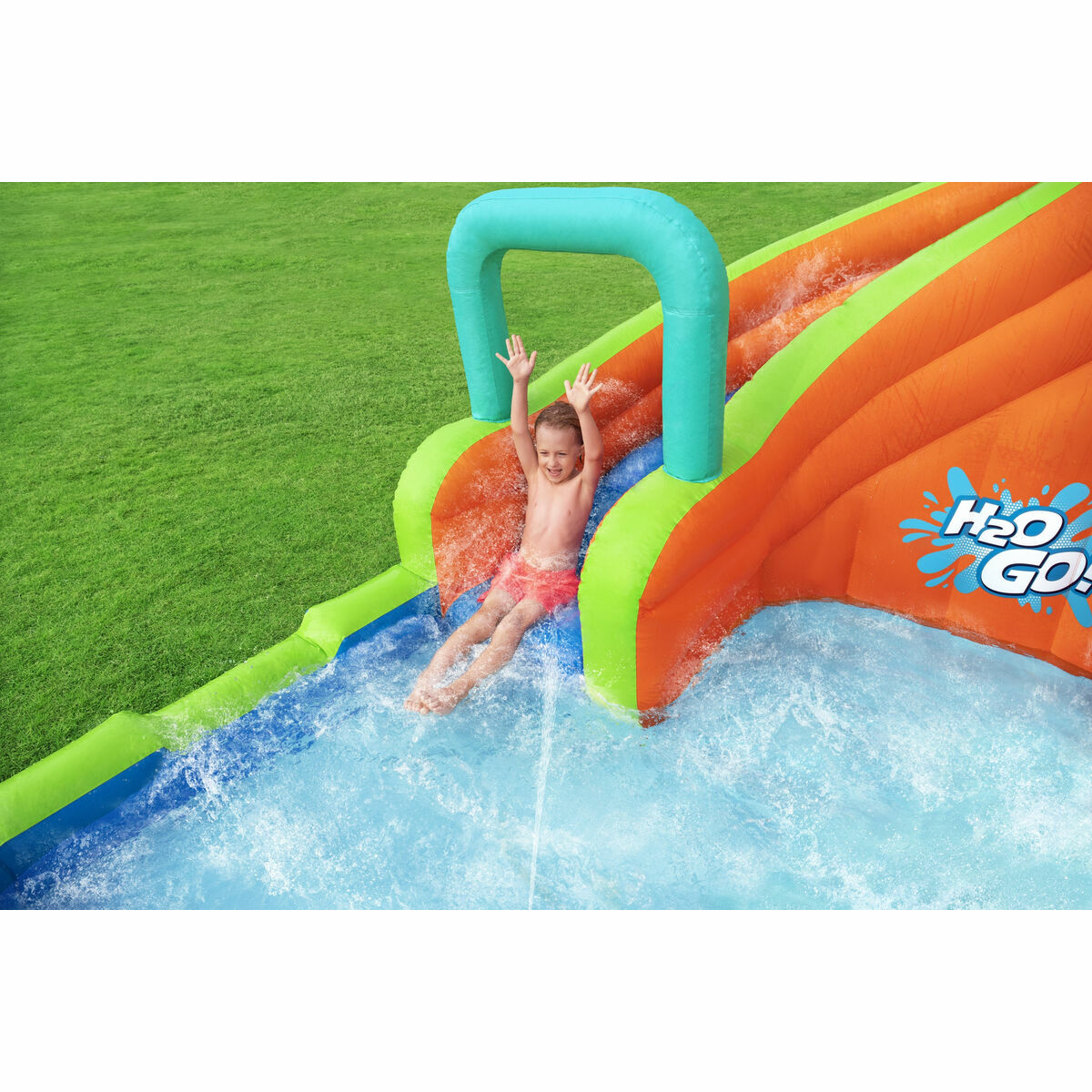 Bestway Piscina Parque Aquatico Hinchable 365x320x240 cm + 5 Años Jardin 53408