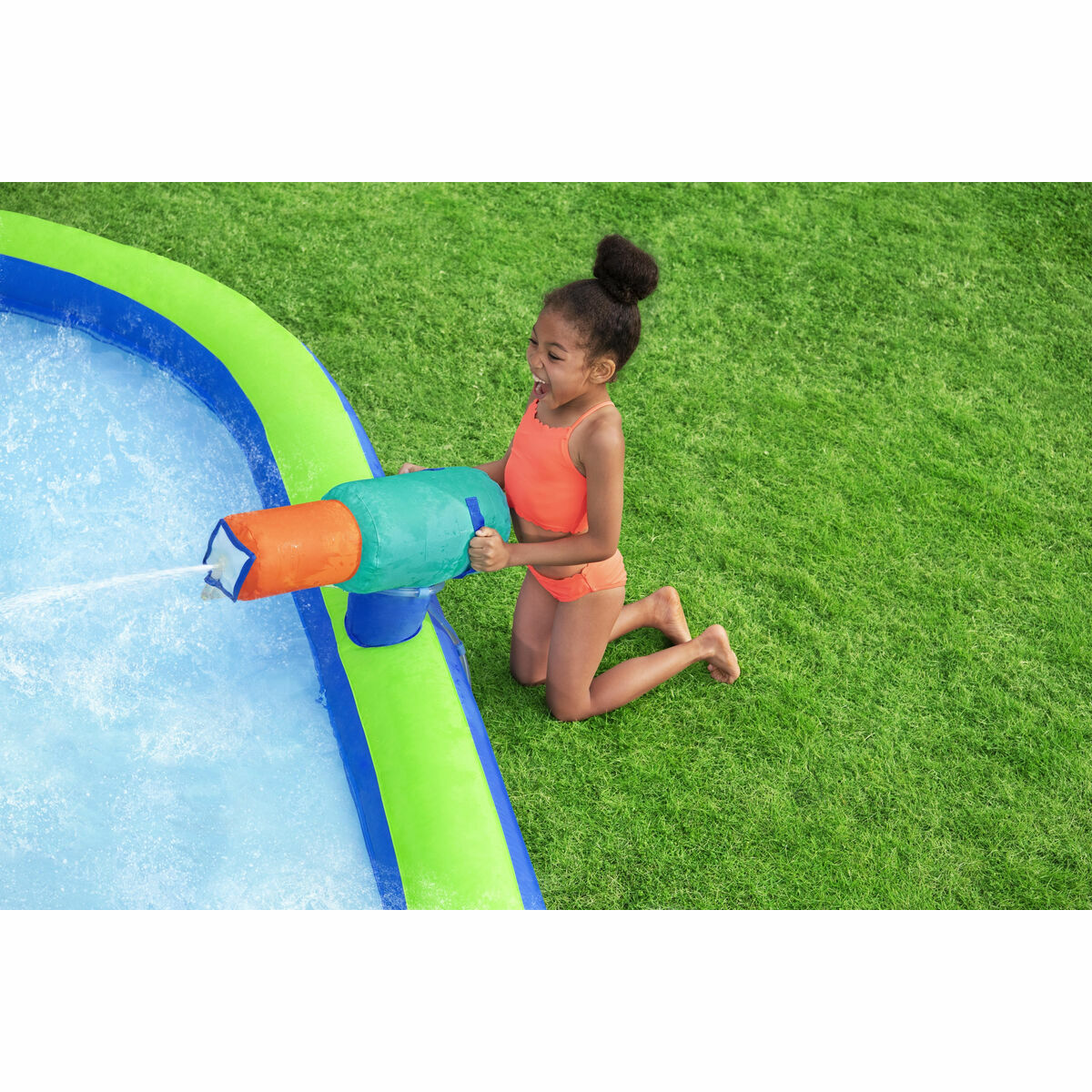Bestway Piscina Parque Aquatico Hinchable 365x320x240 cm + 5 Años Jardin 53408