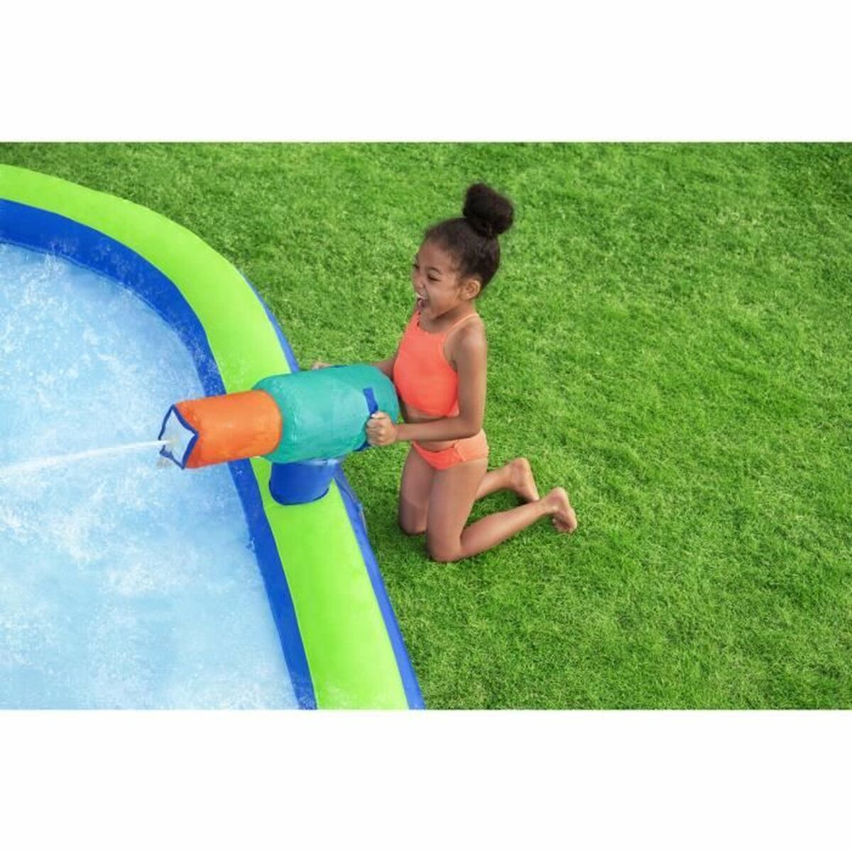 Bestway Piscina Parque Aquatico Hinchable 365x320x240 cm + 5 Años Jardin 53408