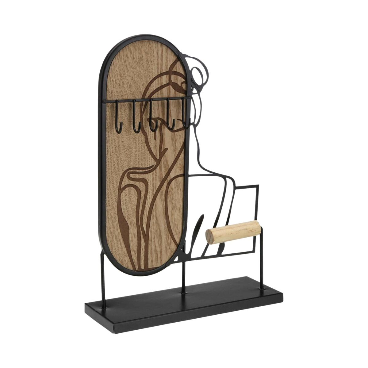 Caja-Joyero Versa Metal 7,5 x 28,5 x 20 cm