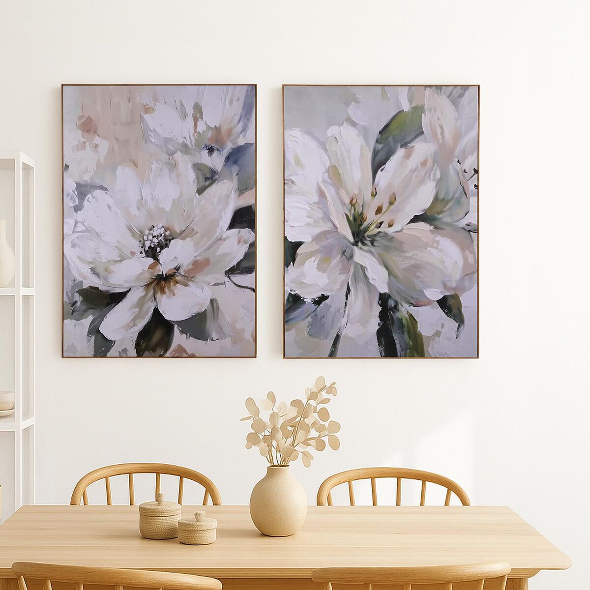 Cuadro Versa Lienzo 2,5 x 90 x 60 cm Flores