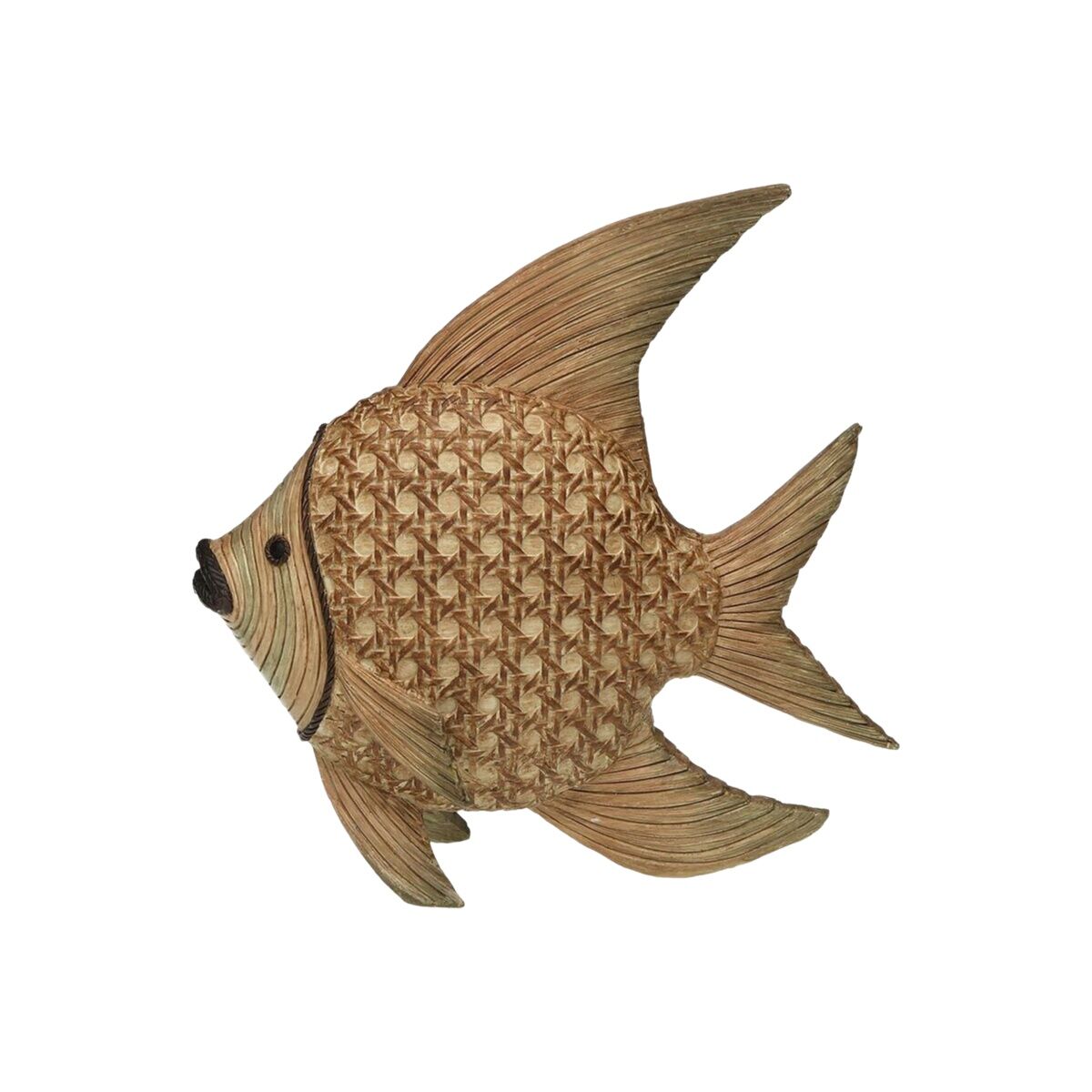 Figura Decorativa Versa Pez 17,5 X 8 X 24 CM