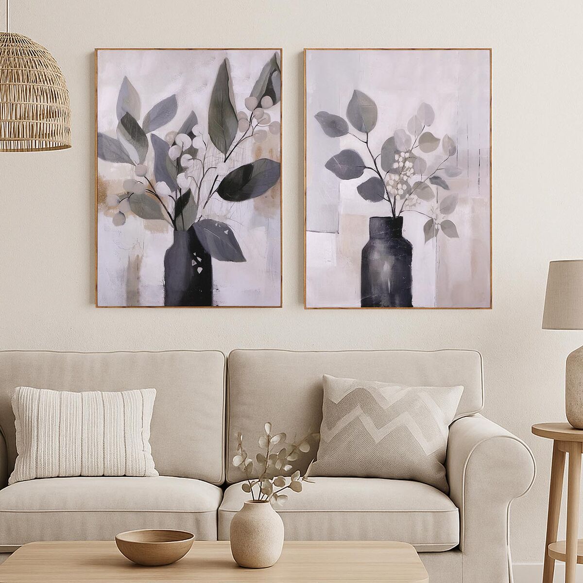 Cuadro Versa Lienzo 2,5 X 60 X 50 CM Jarrón