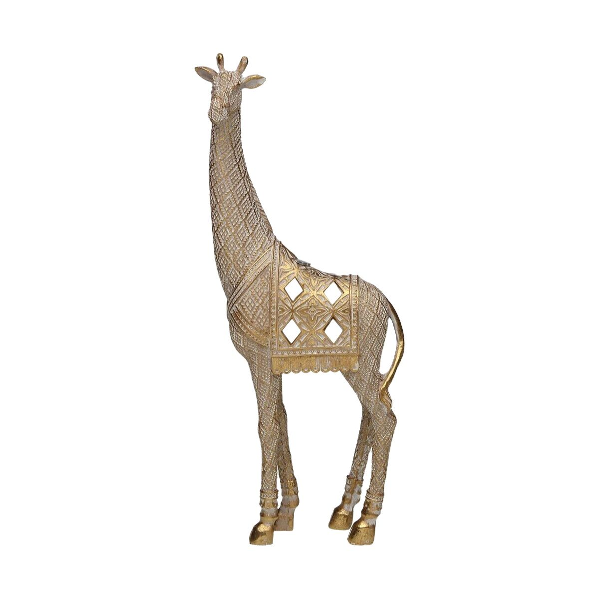 Figura Decorativa Versa Jirafa 7 X 30,5 X 13 CM