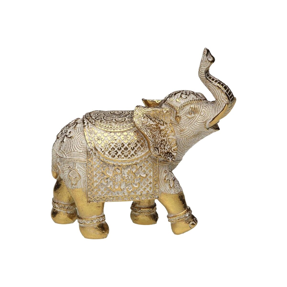 Figura Decorativa Versa Elefante 8,3 X 17,7 X 17,5 CM