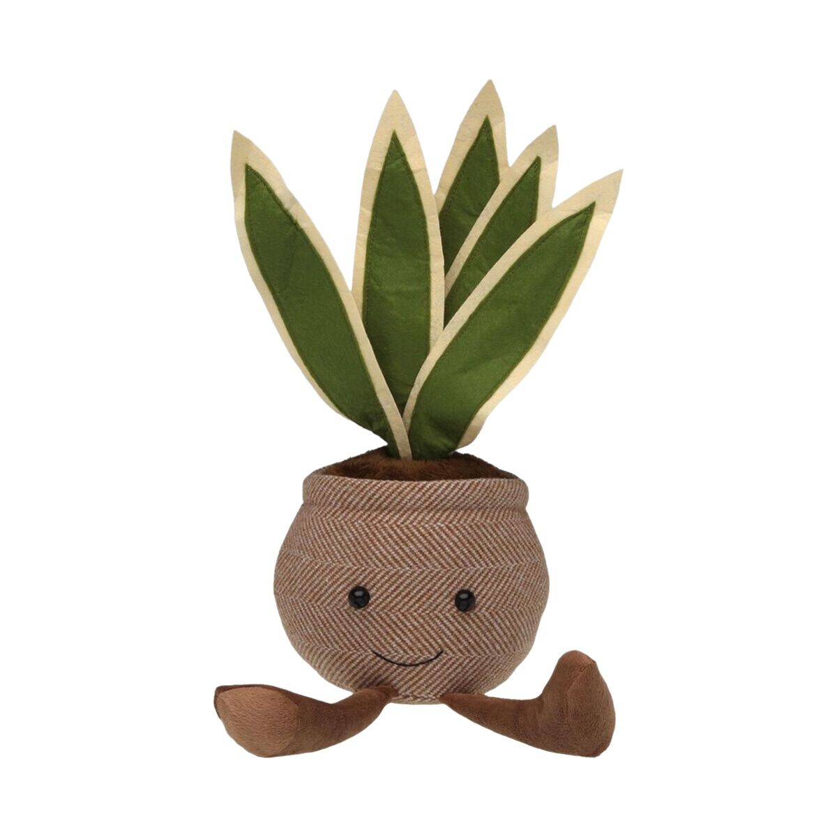 Sujetador de puerta Versa Poliéster Textil 15 X 33 X 21 CM Planta