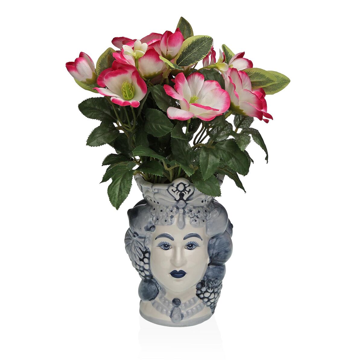 Jarrón Versa MARA Cerámica Escandinavo/Nórdico 12 X 17,8 X 11,8 CM