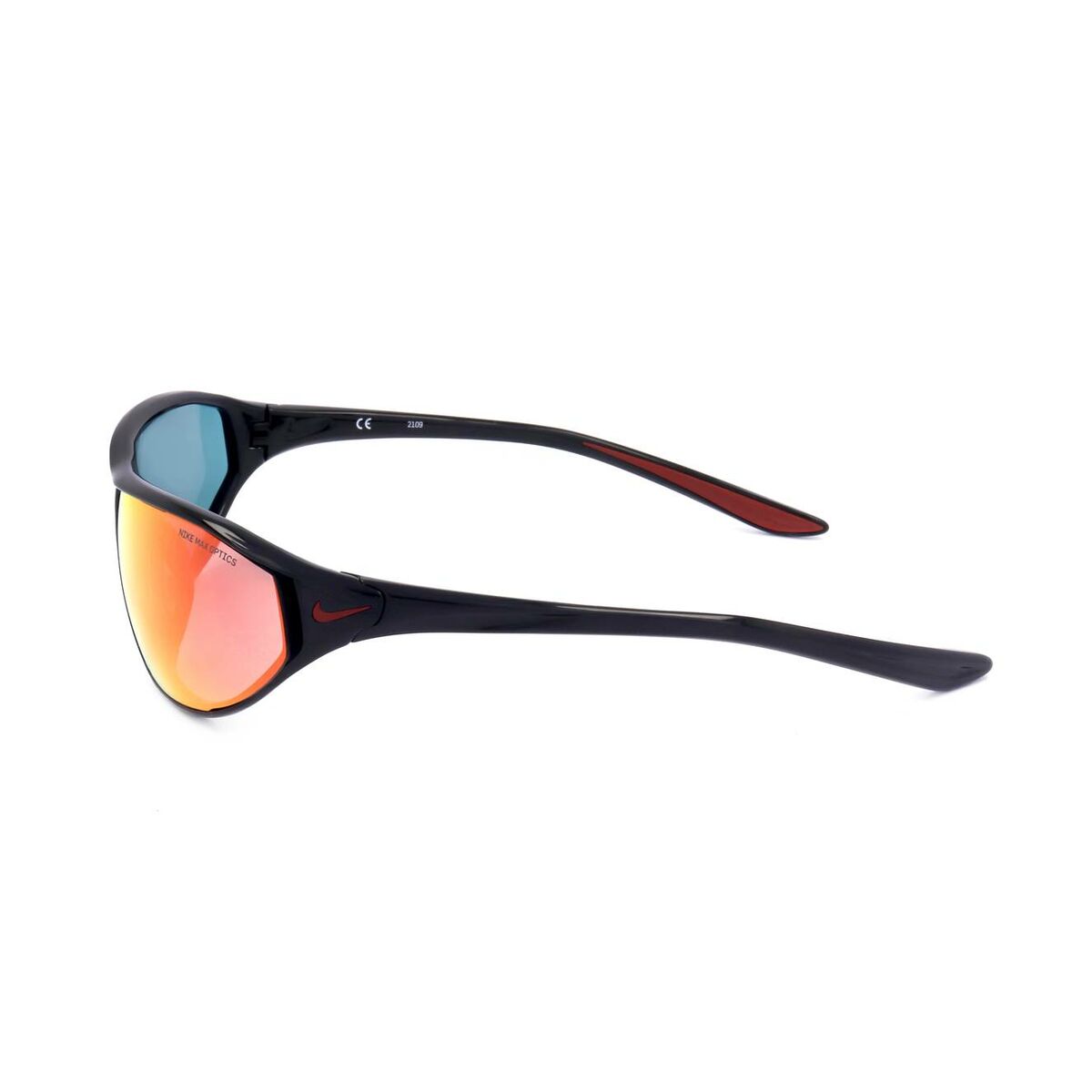 Gafas de Sol Unisex Nike AERO SWIFT BLACK RED MIRROR