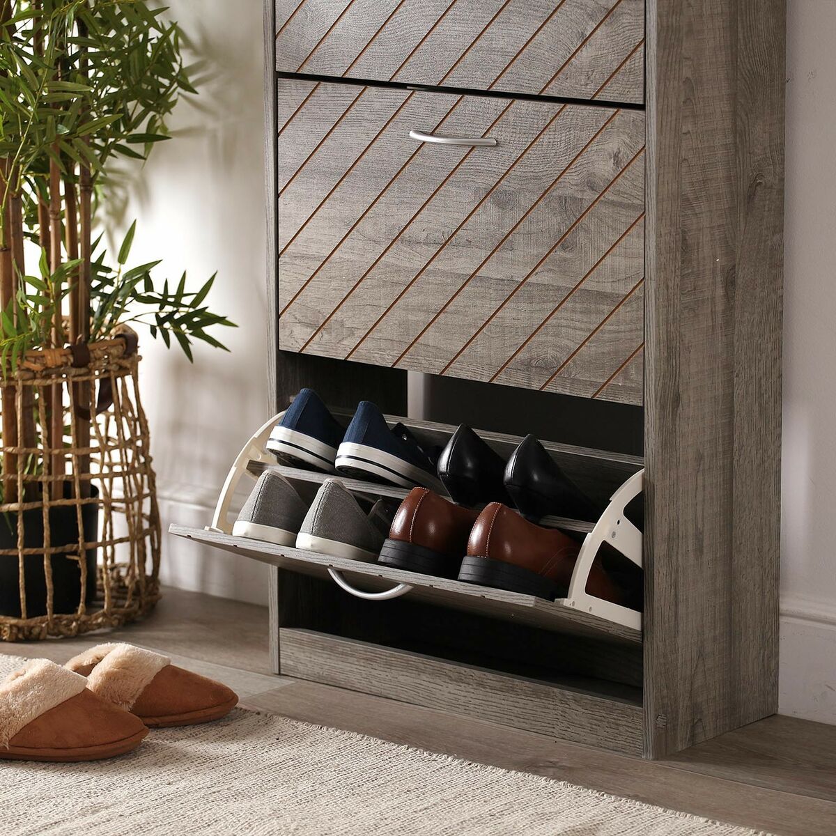 Zapatero Versa Niall 24 x 107 x 57 cm