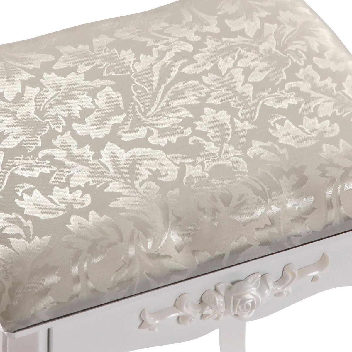 Tocador Versa Blanco Madera Cristal Madera MDF 40 x 146 x 75 cm