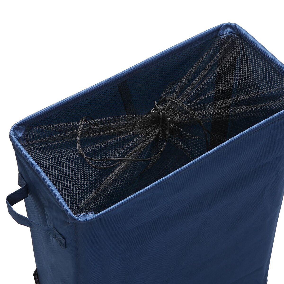 Cesto para la Ropa Sucia Versa Azul Minimalista 18,5 x 58 x 39 cm