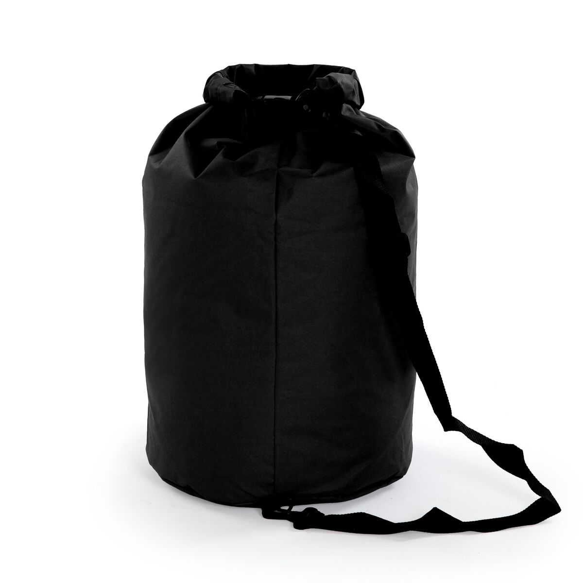 Bolsa para ropa sucia Versa Negro Poliéster 70 x 33 cm