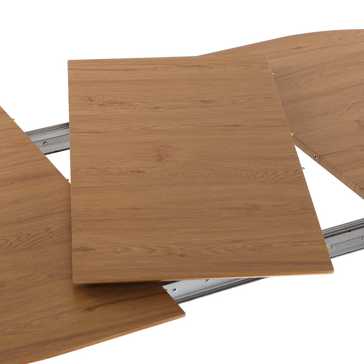 Mesa de Comedor Versa DOINYO  Blanco Metal Madera MDF 80 x 75 x 160 cm