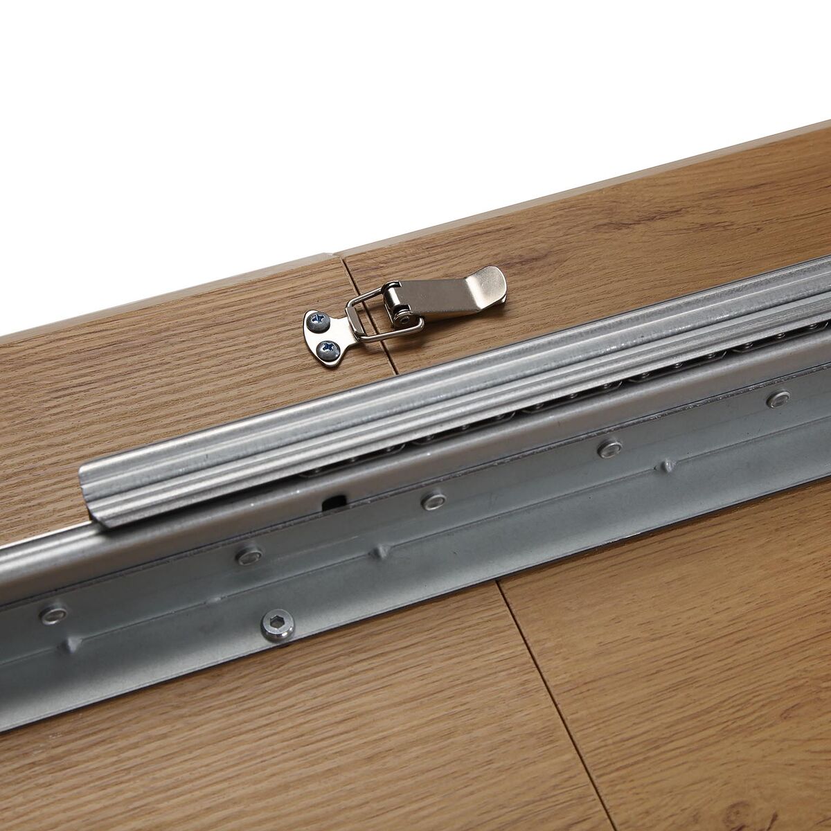 Mesa de Comedor Versa DOINYO  Blanco Metal Madera MDF 80 x 75 x 160 cm