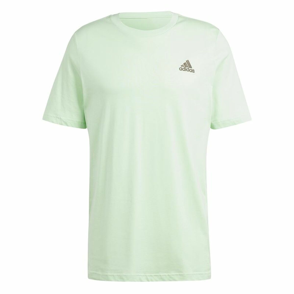 Camiseta de Manga Corta Hombre Adidas adidas Sl Verde
