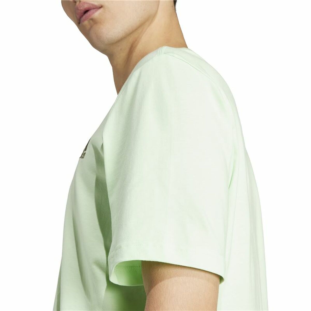 Camiseta de Manga Corta Hombre Adidas adidas Sl Verde