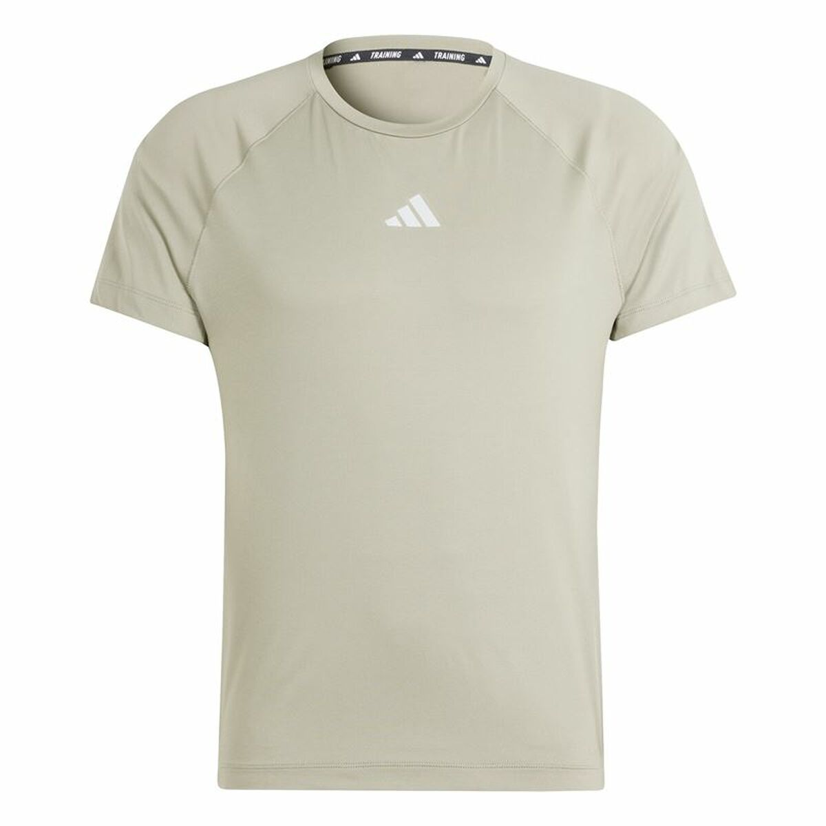 Camiseta de Manga Corta Hombre Adidas Essentials Gym+ Beige