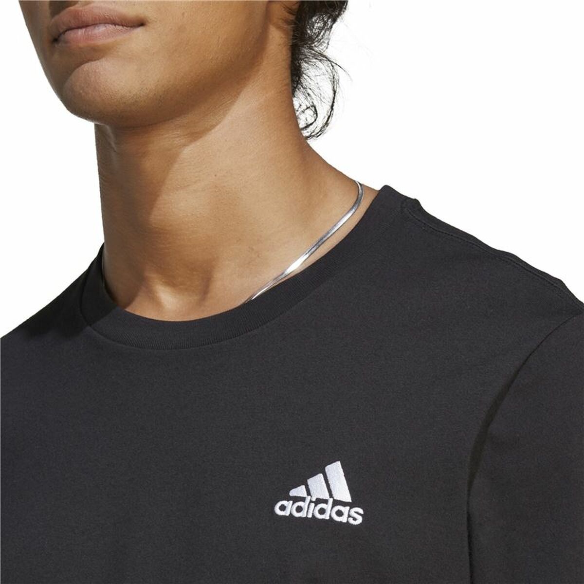 Camiseta de Manga Corta Hombre Adidas Training Negro