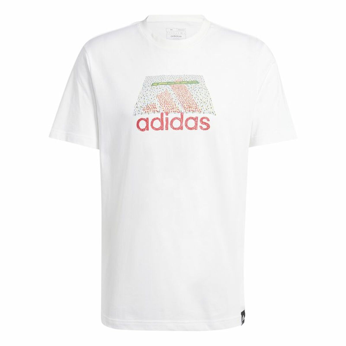 Camiseta de Manga Corta Hombre Adidas Codes Bos Graphic Blanco