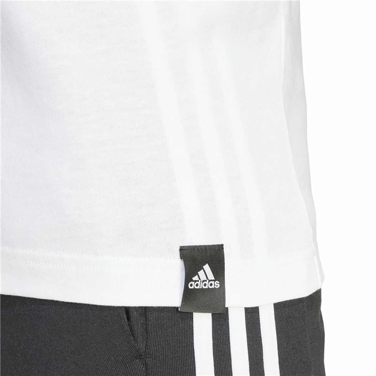 Camiseta de Manga Corta Hombre Adidas Codes Bos Graphic Blanco