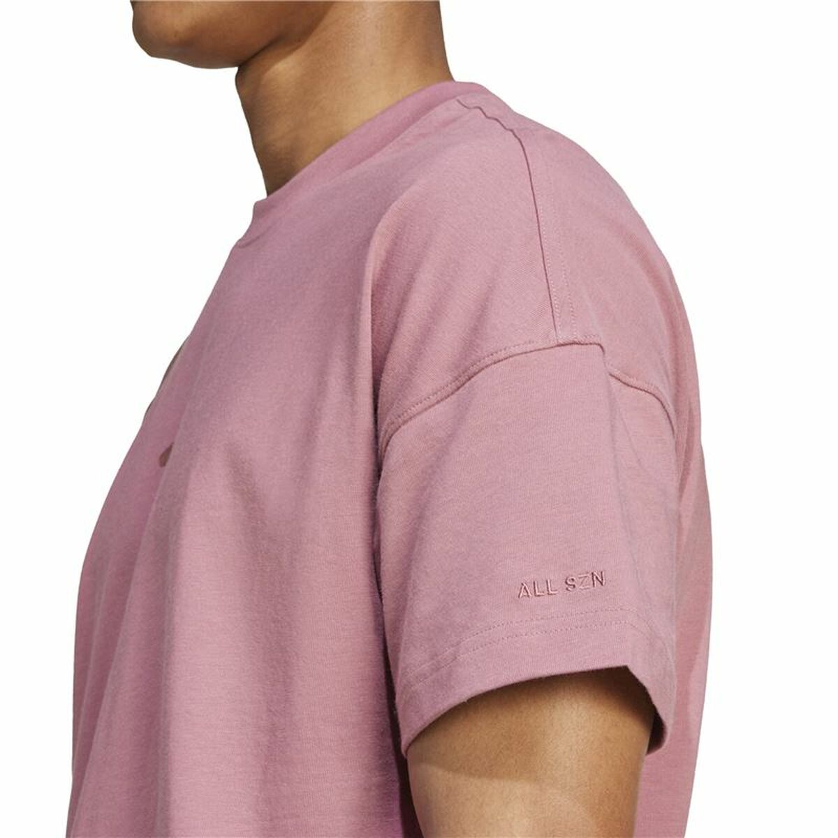 Camiseta de Manga Corta Hombre Adidas All Szn Rosa
