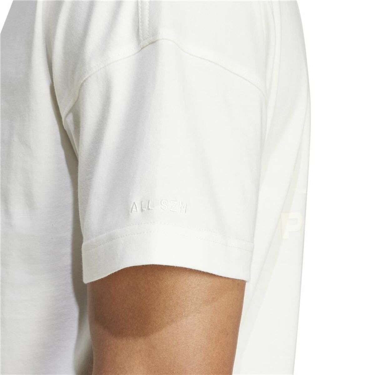 Camiseta de Manga Corta Hombre Adidas All Szn Graphic Blanco