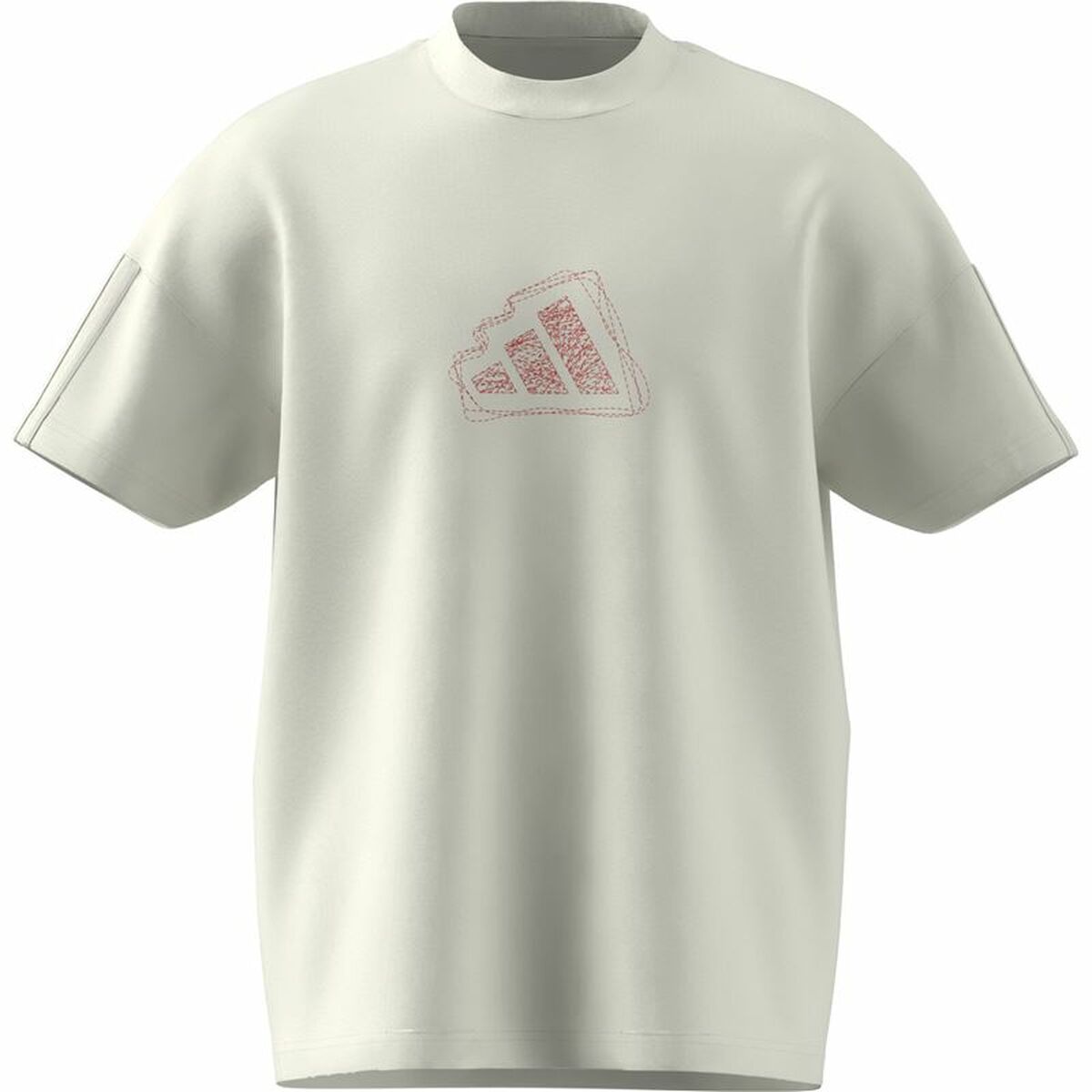 Camiseta de Manga Corta Hombre Adidas All Szn Graphic Seasonal Blanco