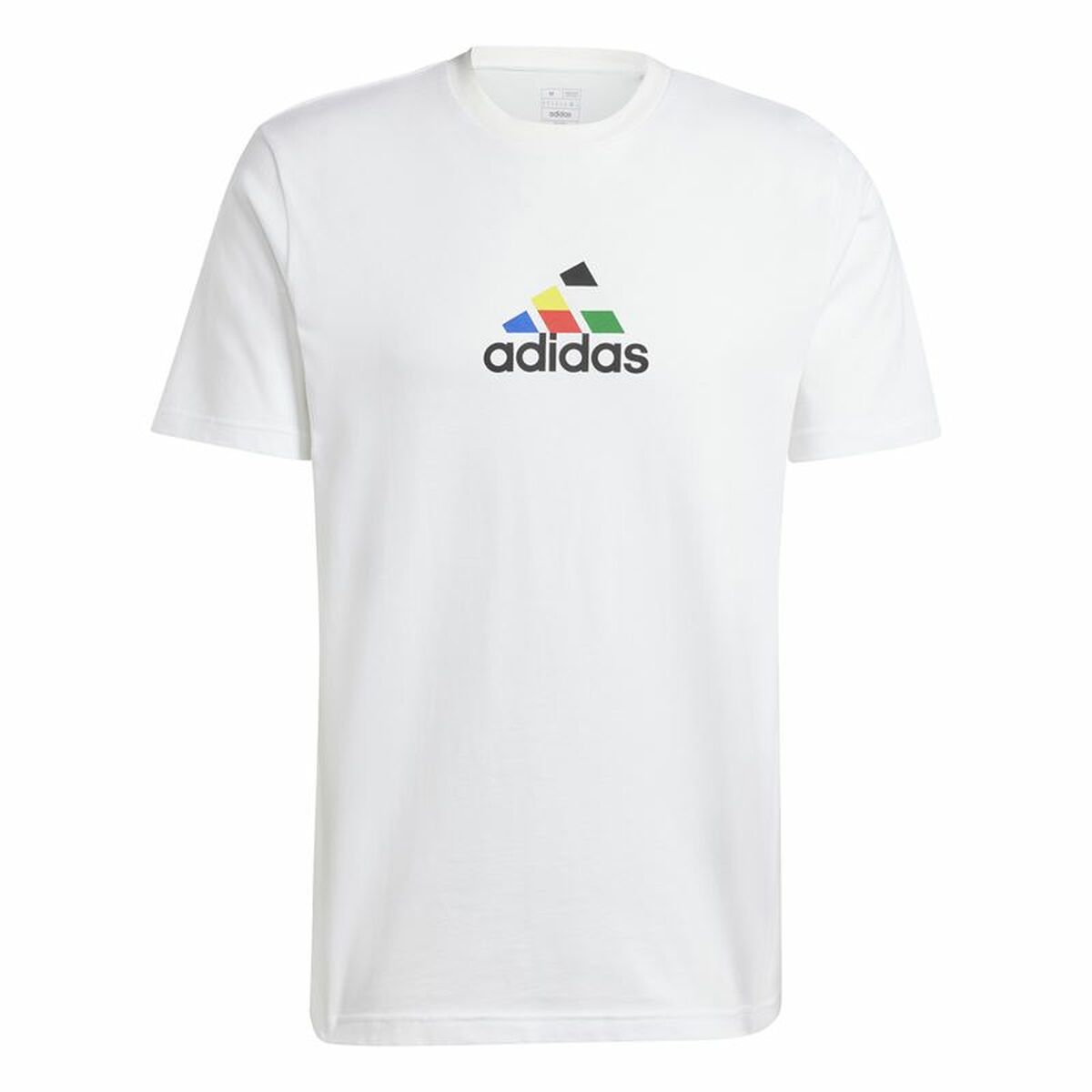 Camiseta de Manga Corta Hombre Adidas House Of Tiro Nations Graphic Blanco