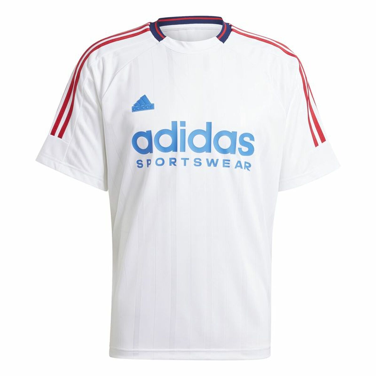 Camiseta de Manga Corta Hombre Adidas Tiro Nations Pack Blanco