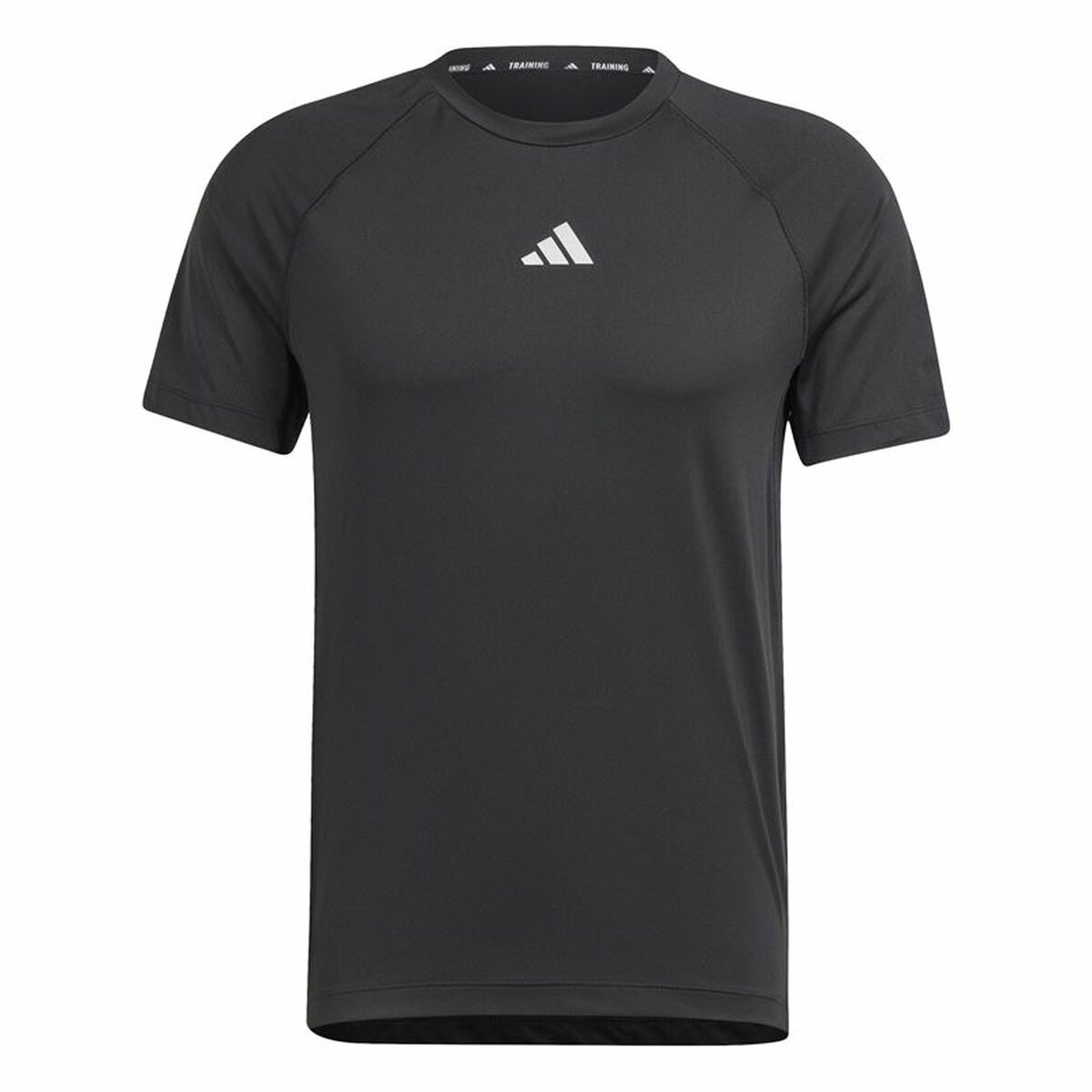 Camiseta de Manga Corta Hombre Adidas Essentials Gym+ Negro