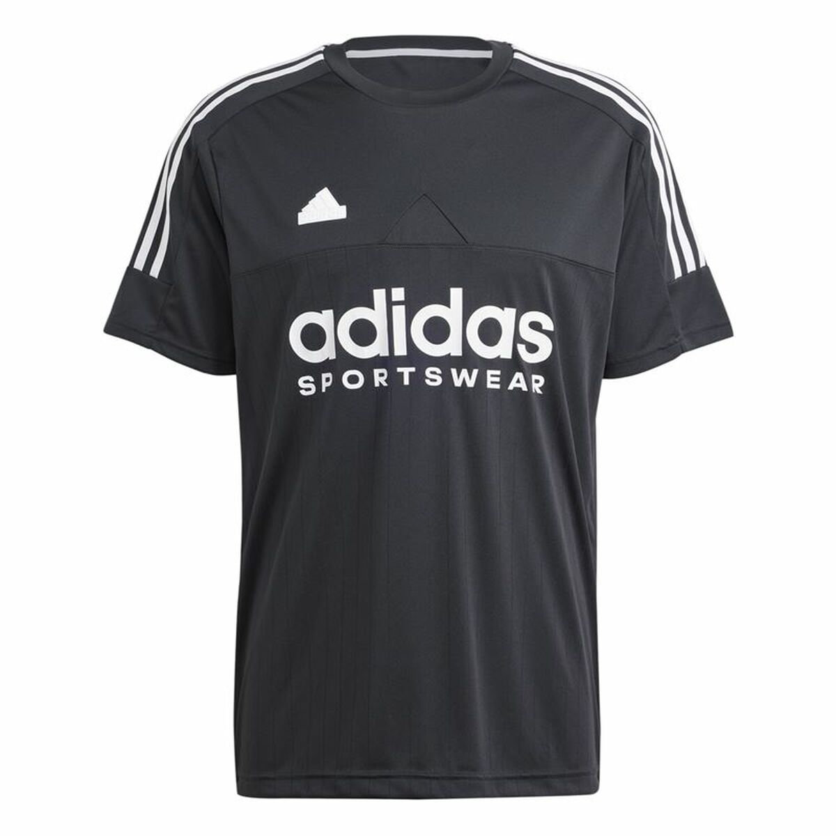 Camiseta de Manga Corta Hombre Adidas Tiro Q1 Negro