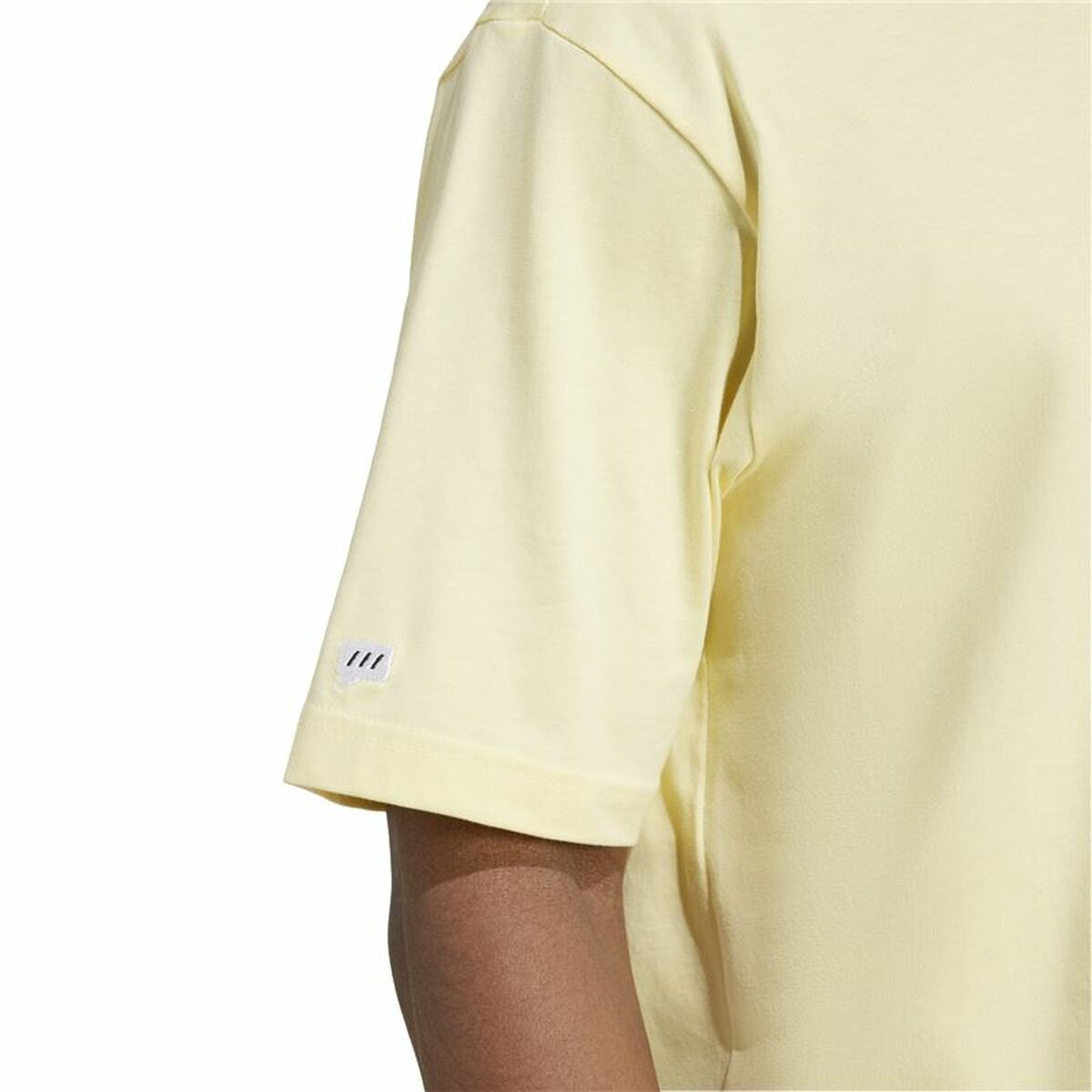 Camiseta de Manga Corta Hombre Adidas Remoji Pocket Graphic Amarillo Dorado