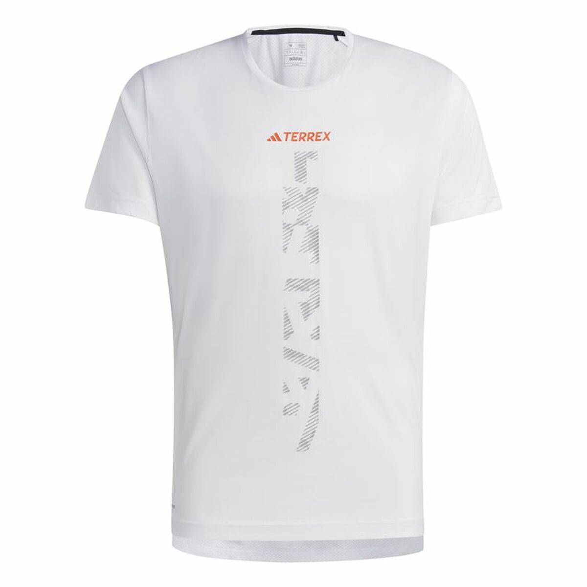 Camiseta de Manga Corta Hombre Adidas Agr Shirt Blanco