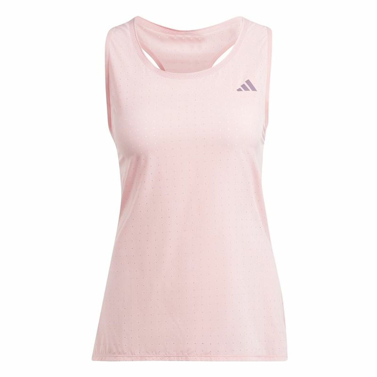 Camiseta de Manga Corta Hombre Adidas Adizero Rosa
