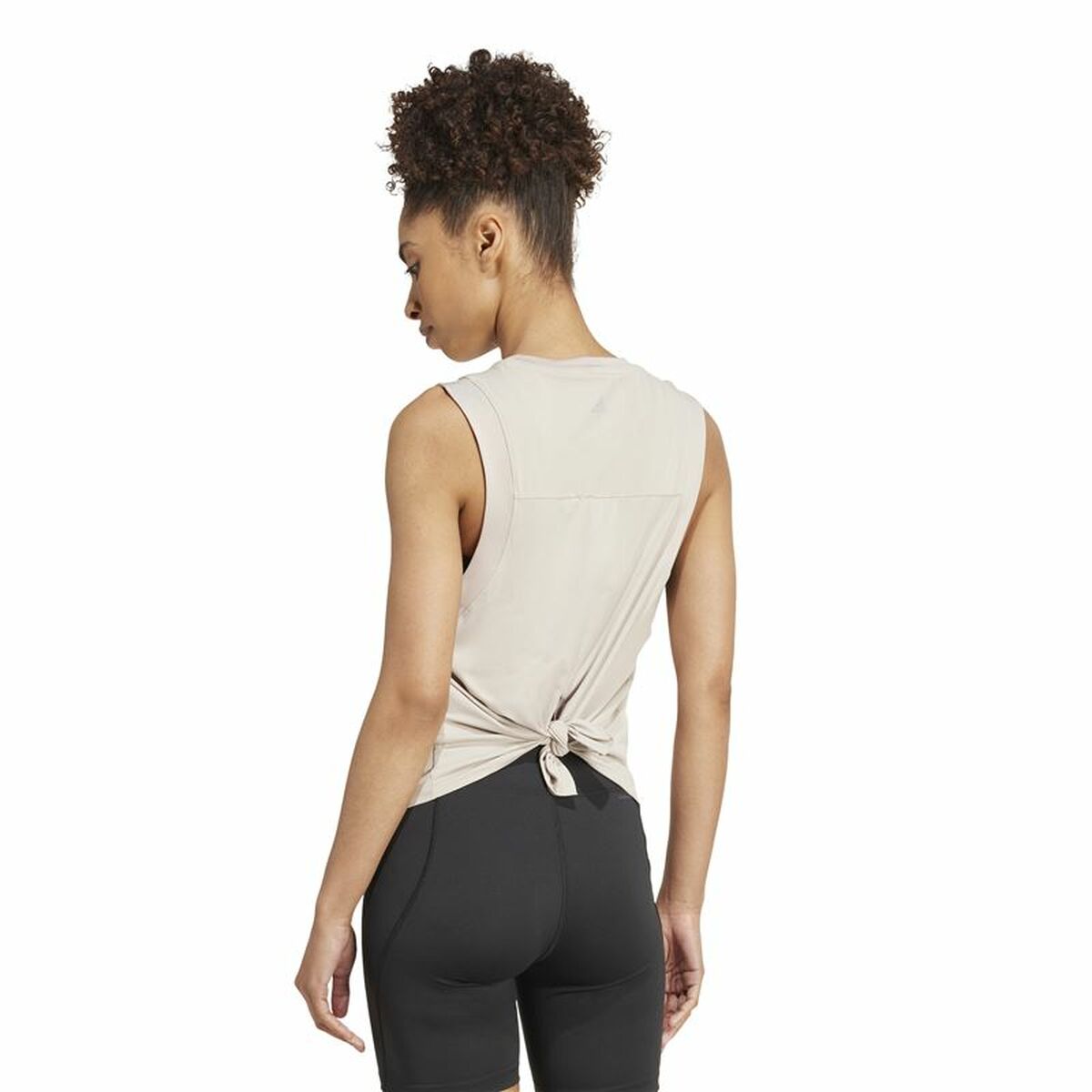 Camiseta de Tirantes Mujer Adidas Studio Beige