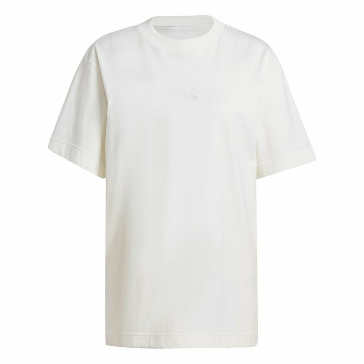 Camiseta de Manga Corta Mujer Adidas All Szn Loose Blanco