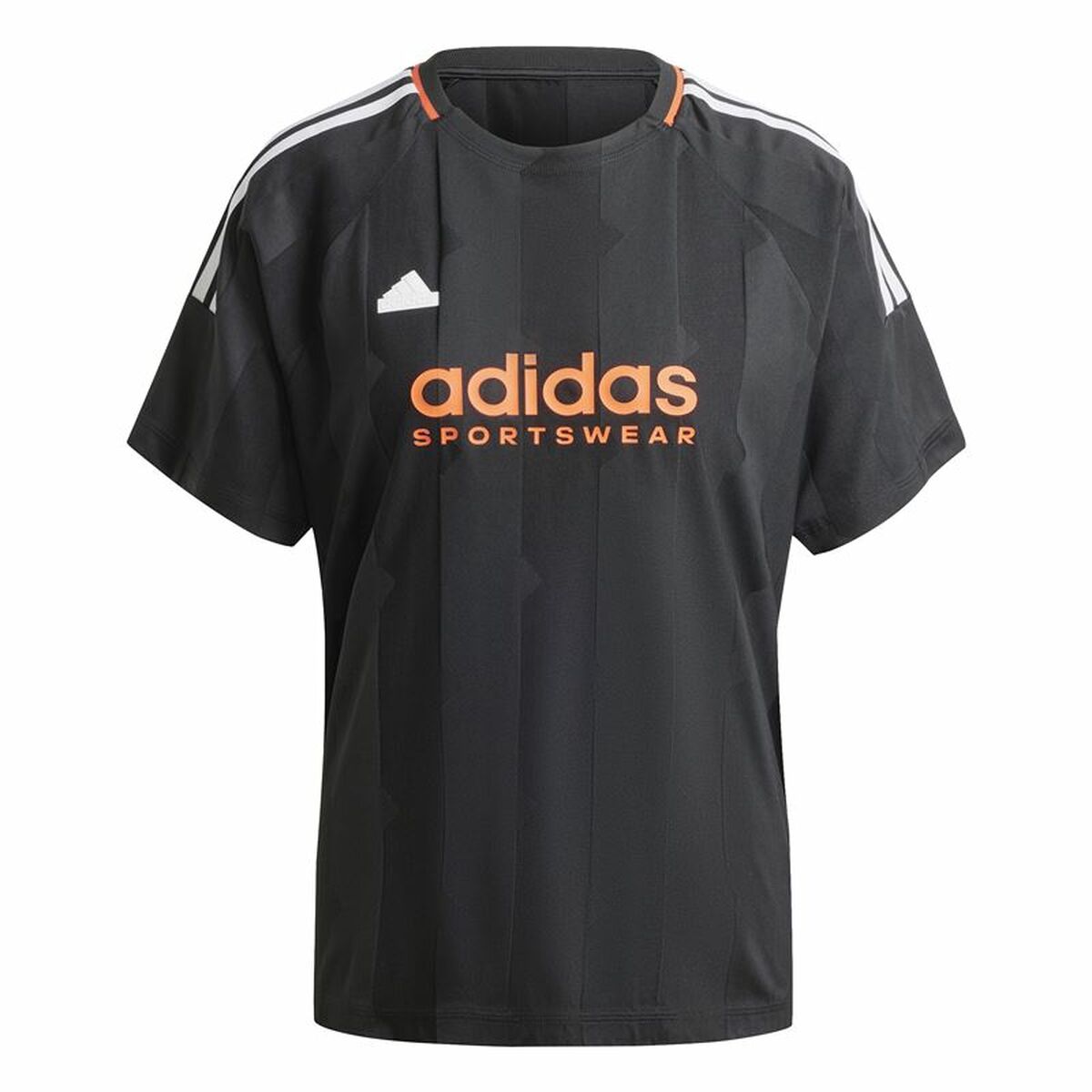 Camiseta de Manga Corta Mujer Adidas Tiro Cut Negro