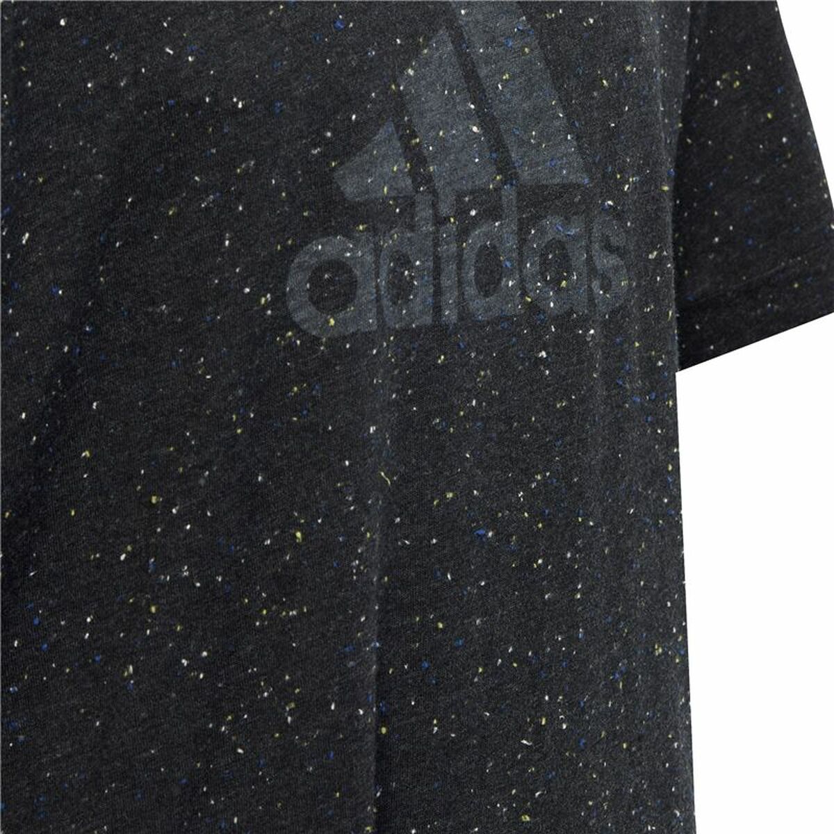 Camiseta de Manga Corta Infantil Adidas Negro