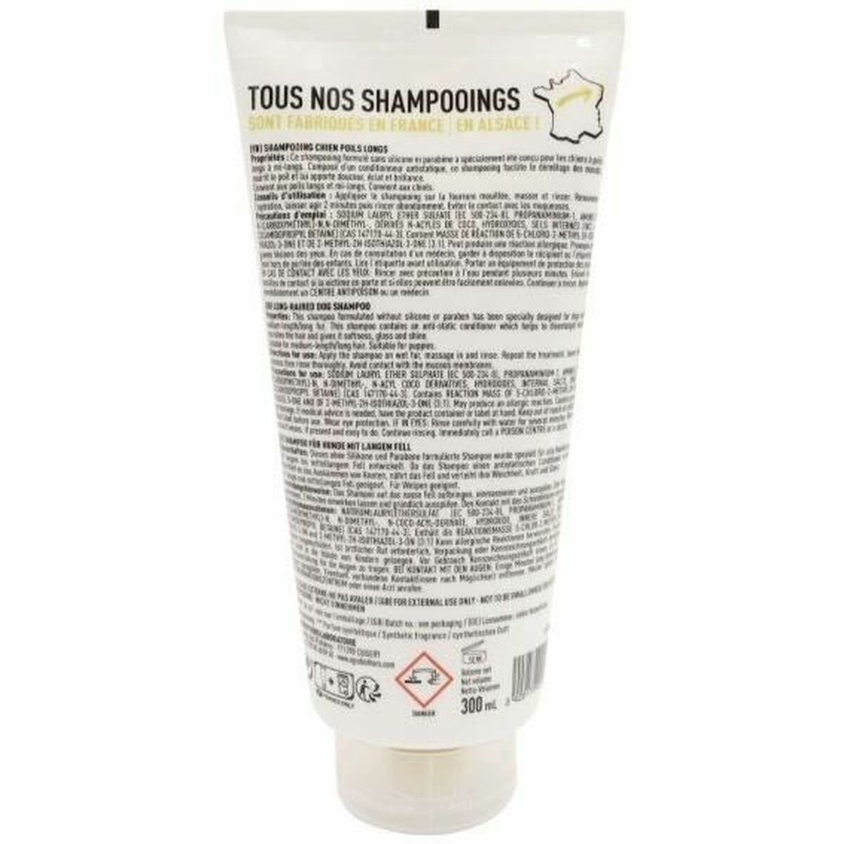 Champú para mascotas Vetocanis Espuma 300 ml
