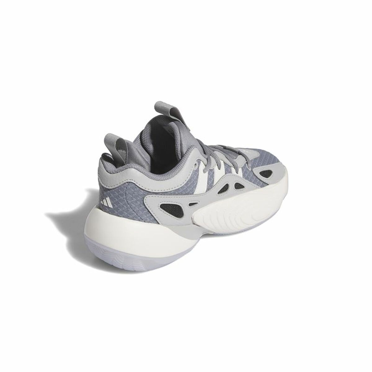 Zapatillas de Baloncesto para Niños Adidas Trae Unlimited Blanco Gris